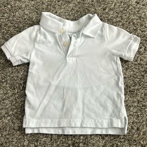 Boys polo 12-18 months white short sleeve Children’s Place
